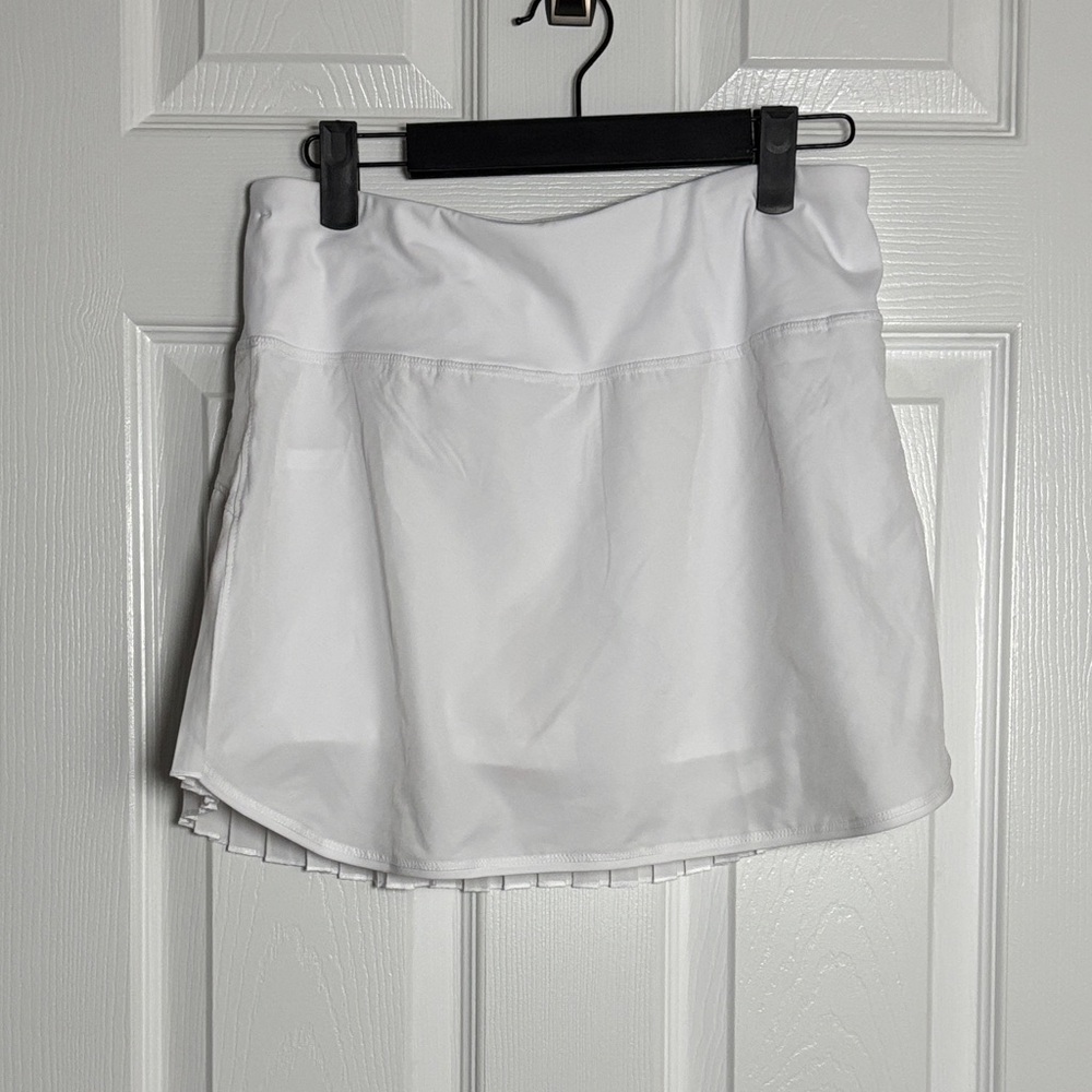 Baleaf White UPF 50+ Athletic Skirt